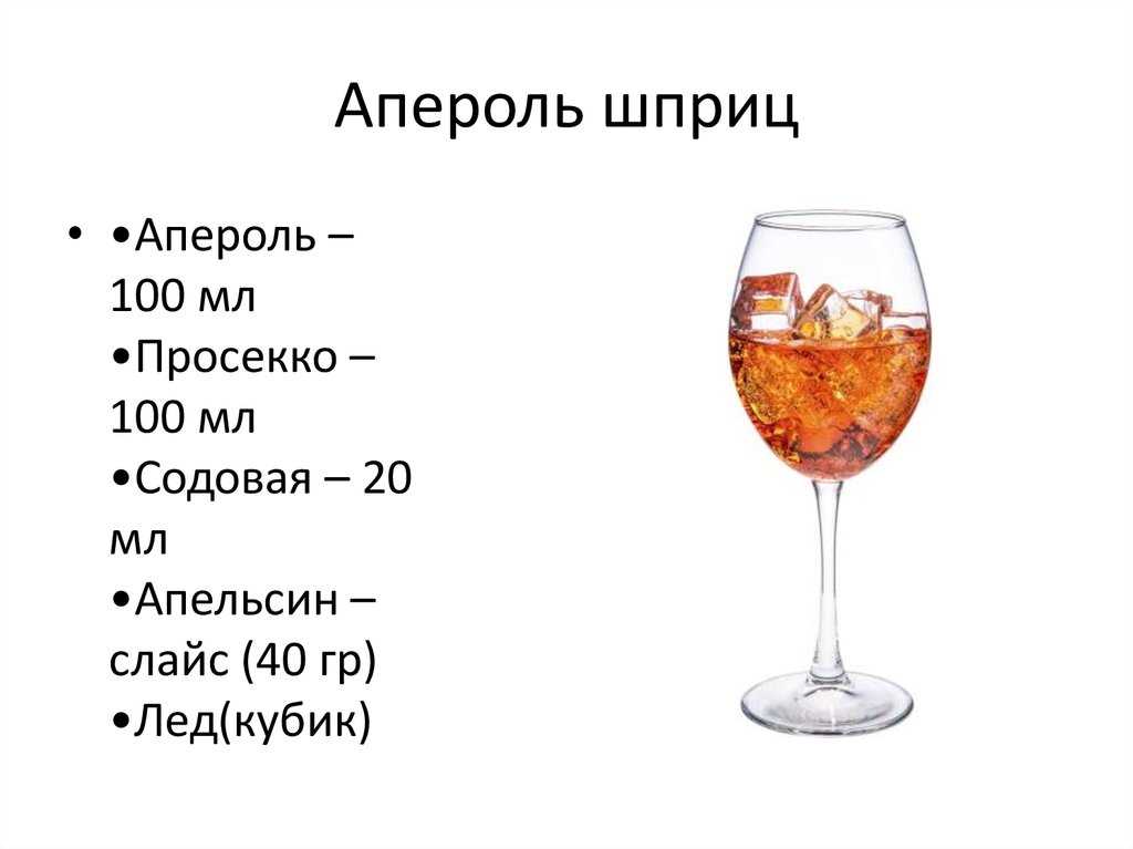 Апероль: что это такое, как и с чем правильно пить, состав и 8 рецептов коктейлей