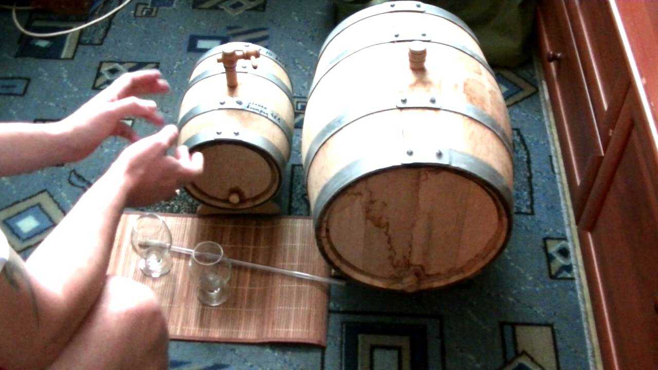 Правила хранения вина в дубовых бочках