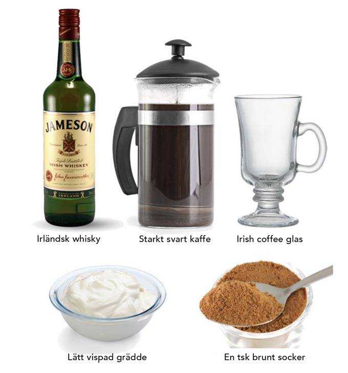 Кофе по-ирландски (айриш кофе) – рецепты приготовления