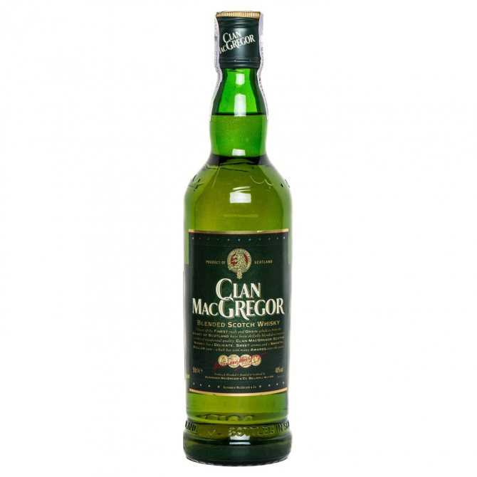 Клан макгрегор — элитный шотландский виски