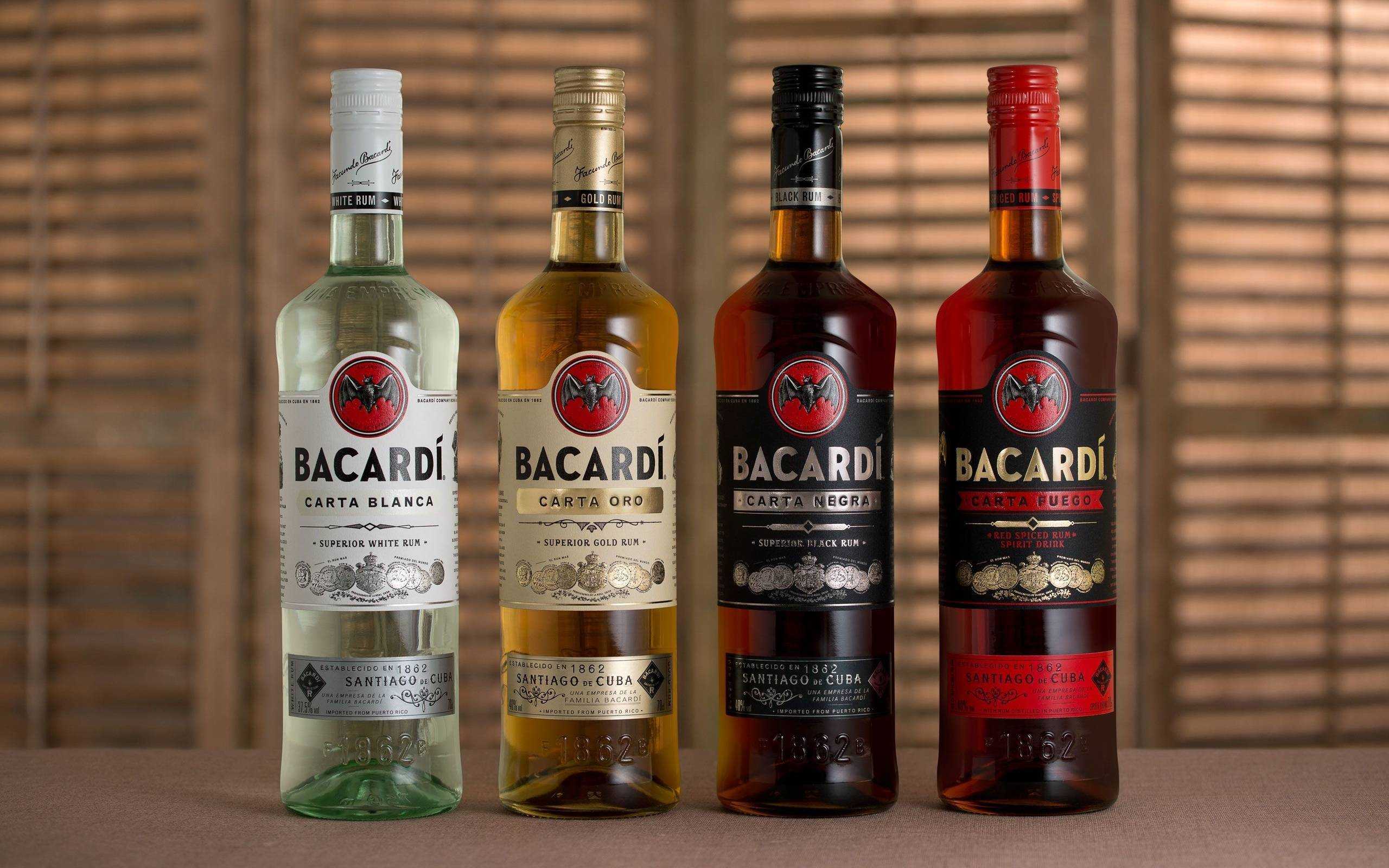 Бакарди (bacardi) – наверное самый известный бренд рома