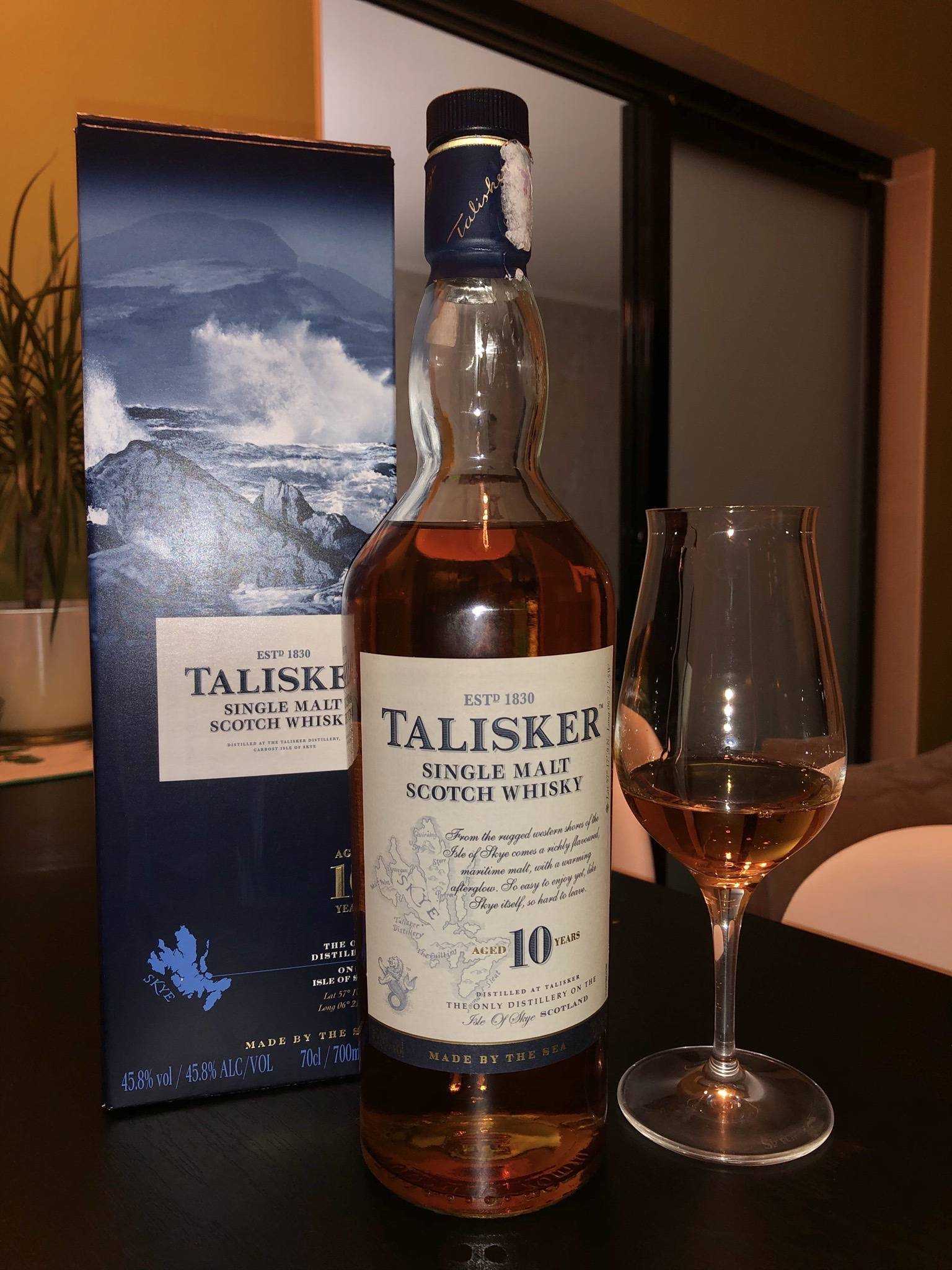 Talisker 10, обзор виски