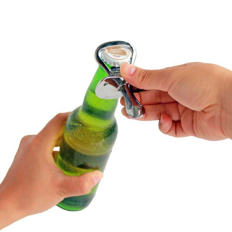 Как открыть бутылку пива без открывалки