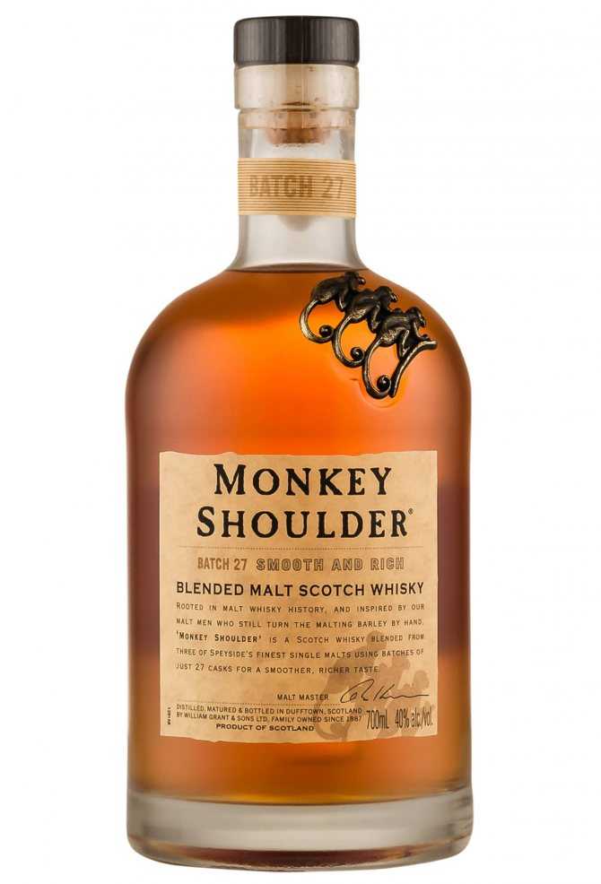 Monkey shoulder: или как завоевать сердца любителей виски. особености напитка, как пить и чем закусывать.