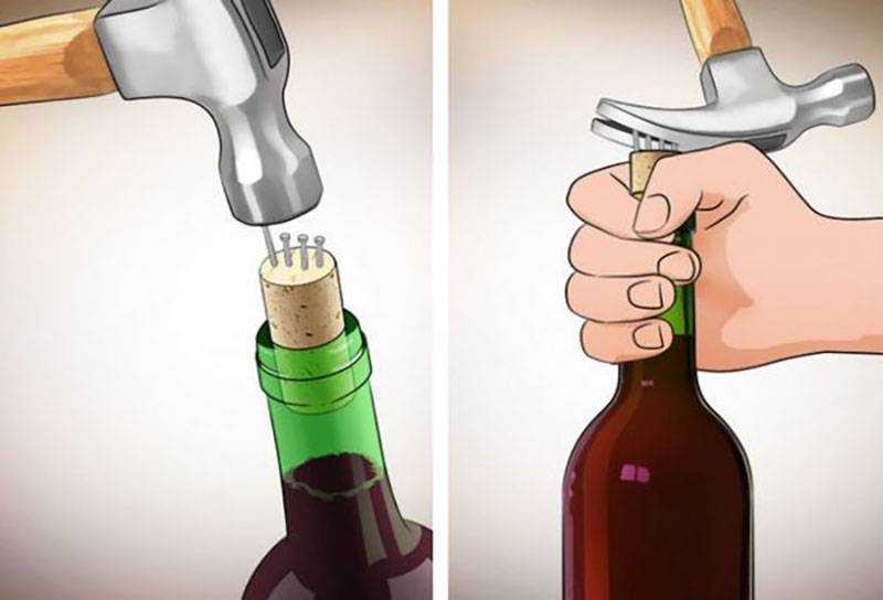 7 лучших способов открыть вино без штопора