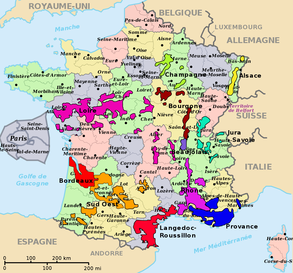 О французских розовых винах
