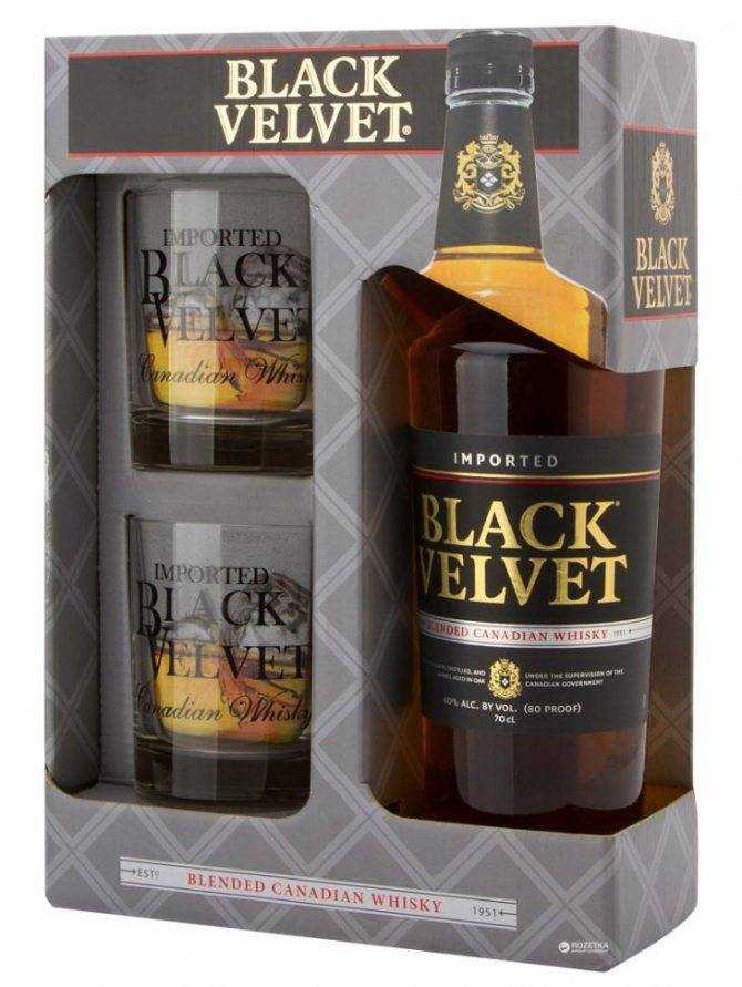 Black velvet – виски, который не подделывают