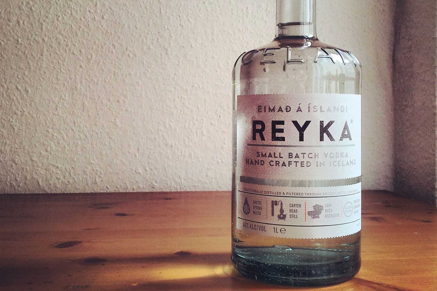 Исландская водка reyka