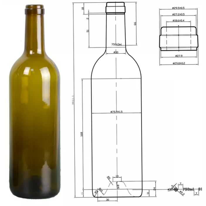 Бутылка вина: основные параметры посуды, типы винных бутылок