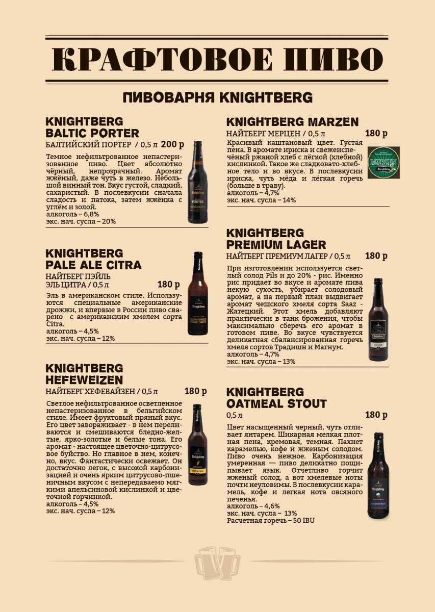 Крафтовое пиво (craft beer): что это за напиток, как называются самые известные сорта и на каких пивоварнях готовят его в россии