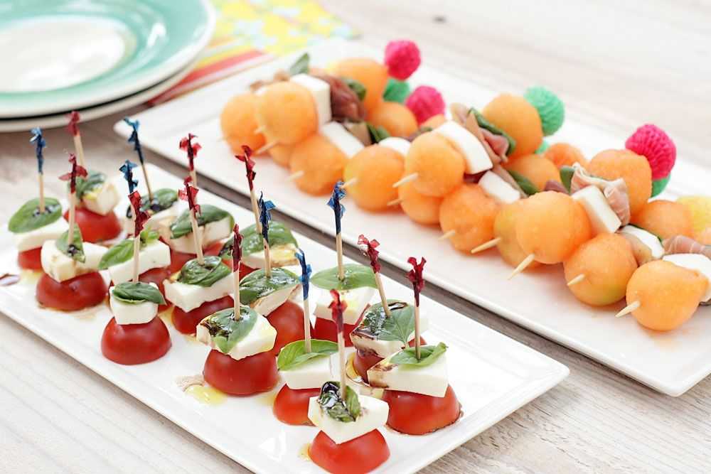 Канапе на праздничный стол  - рецепты с фото простые и вкусные канапе на шпажках | cookingfood.com.ua