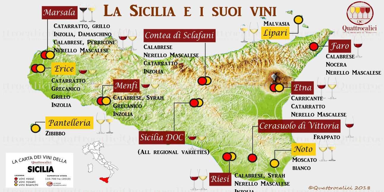 Винодельческие регионы италии