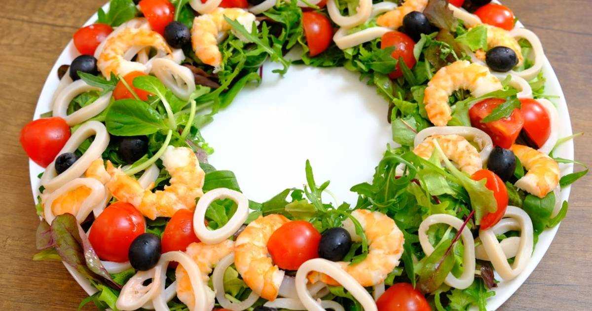 Салат морской бриз - рецепт приготовления в домашних условиях