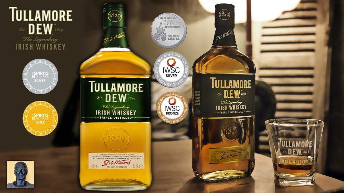 Ирландский виски tullamore dew (талламор дью) и его особенности