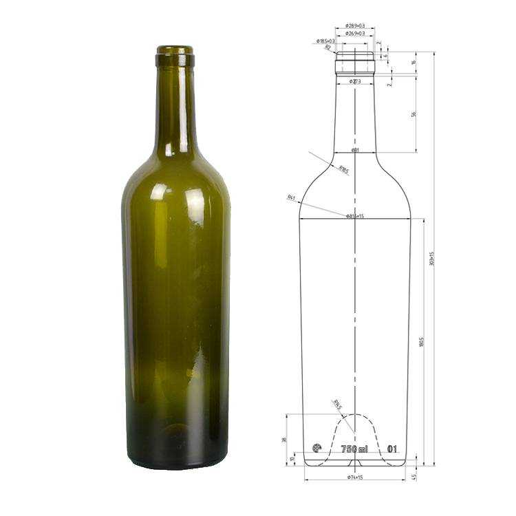 Бутылка вина: основные параметры посуды, типы винных бутылок