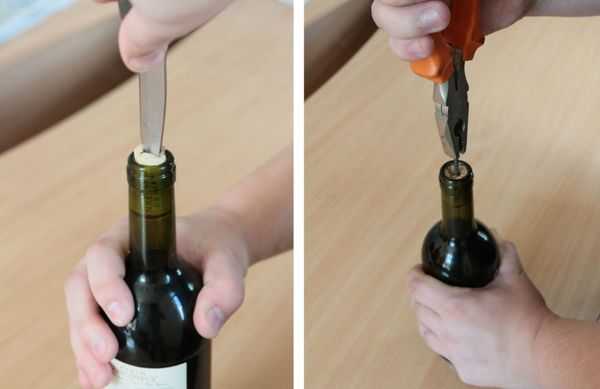 Как открыть шампанское, если пробка не вылезает, к примеру в бутылке шанталь