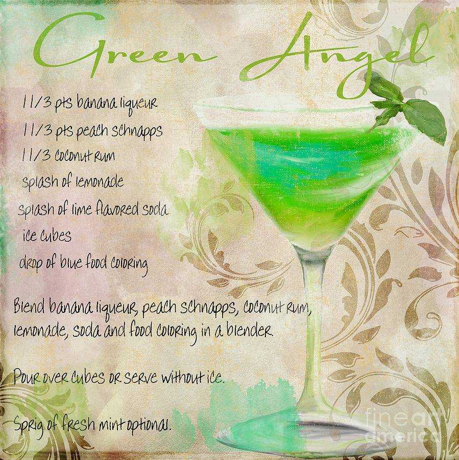 2 рецепта коктейля «зеленая фея»: состав и приготовление дома