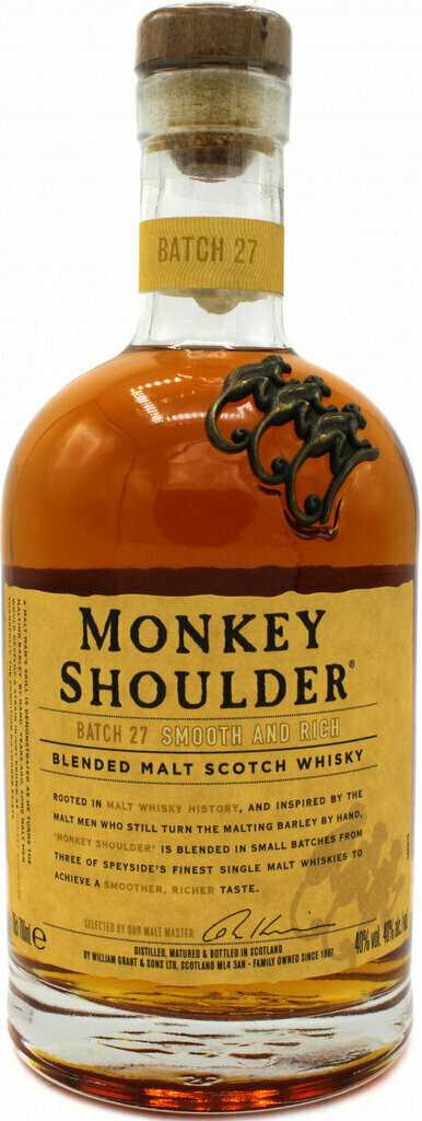 Виски monkey shoulder: характеристики и особенности