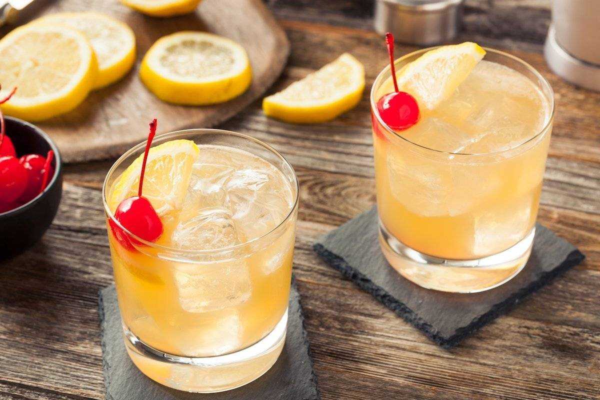 Виски сауэр (whiskey sour) — как приготовить классический коктейль