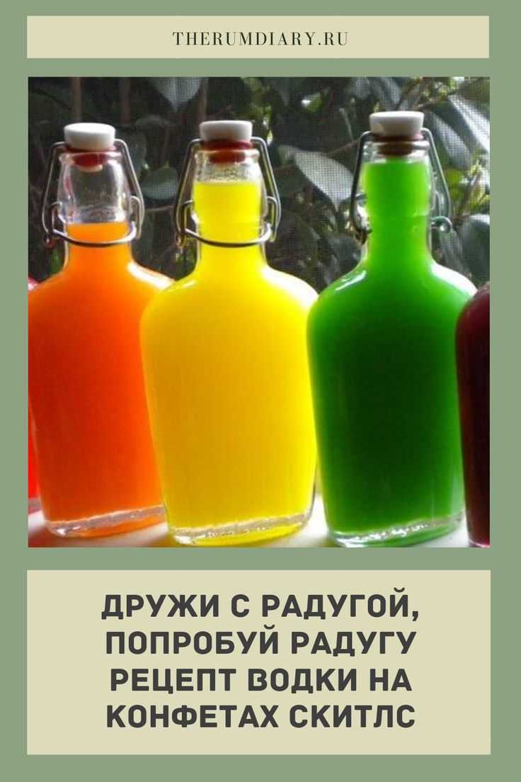 Дружи с радугой, попробуй радугу: skittles vodka