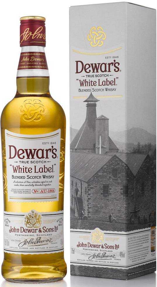 Dewar’s: разновидности виски дюарс, signature, 12, 15, 18 лет выдержки, также сколько стоит white label (уайт лейбл) с белой этикеткой в упаковке со стаканом?