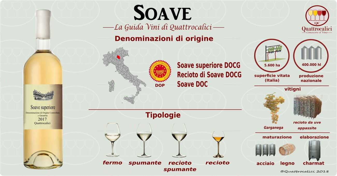 Вина соаве — категории и типы, описания вин из винограда soave