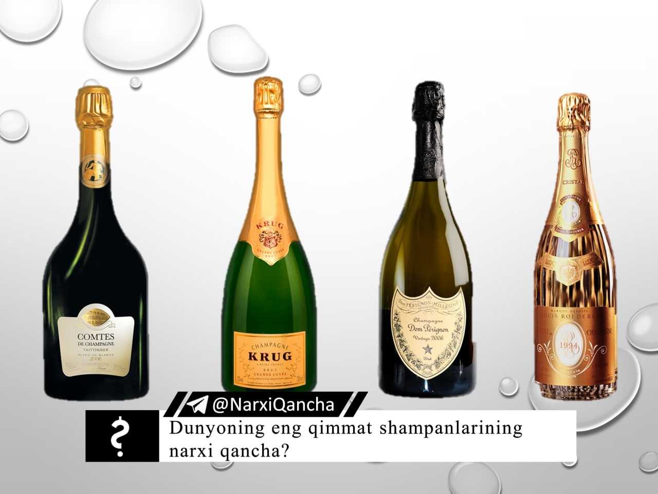 10 самых дорогих бутылок шампанского