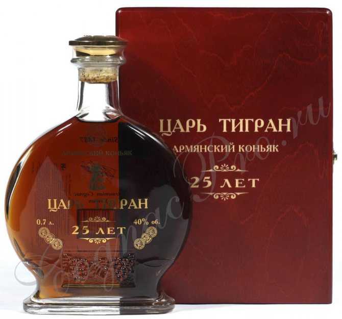 Царь тигран коньяк - эталонный армянский спиртной напиток