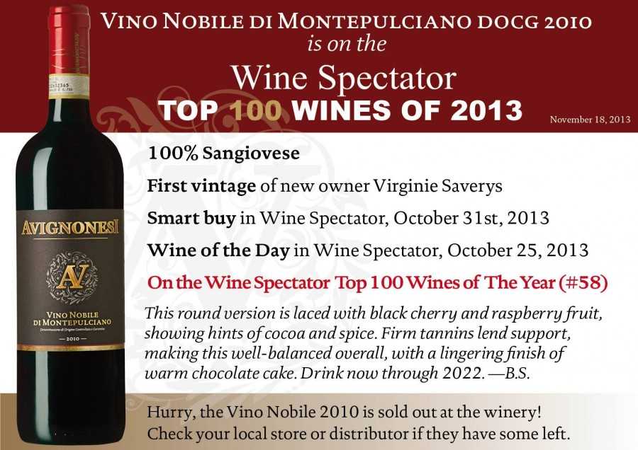Wine spectator: топ-101 лучших вин италии  – италия по-русски