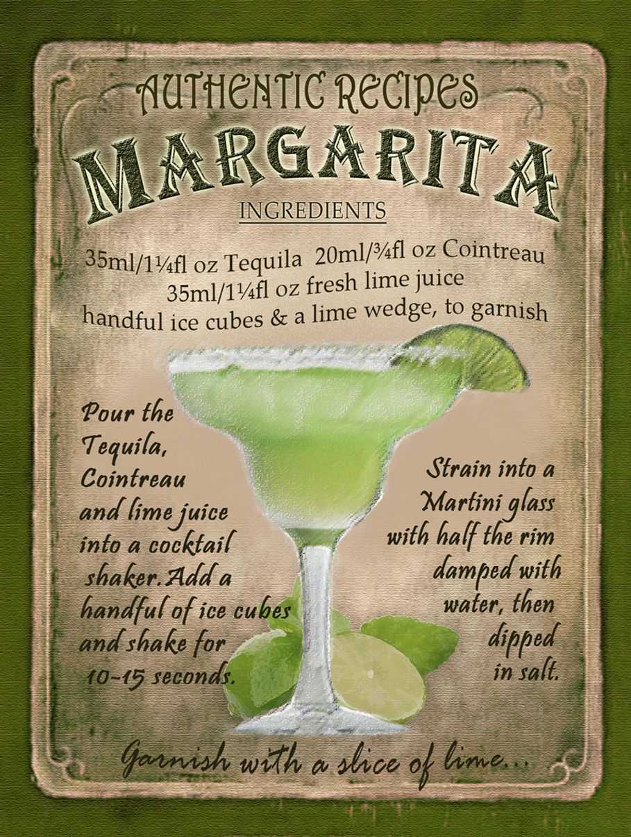 Маргарита рецепт коктейля