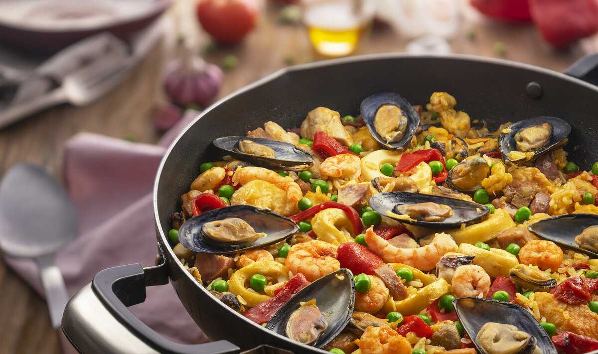 Паэлья с морепродуктами: 10 изысканных классических рецепта