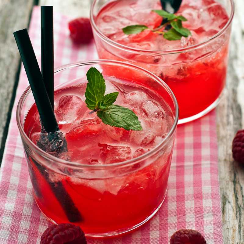 Коктейль raspberry lemonade малиновый лимонад - алкофан