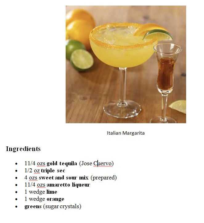 Как сделать классический коктейль маргарита — 4 легких рецепта