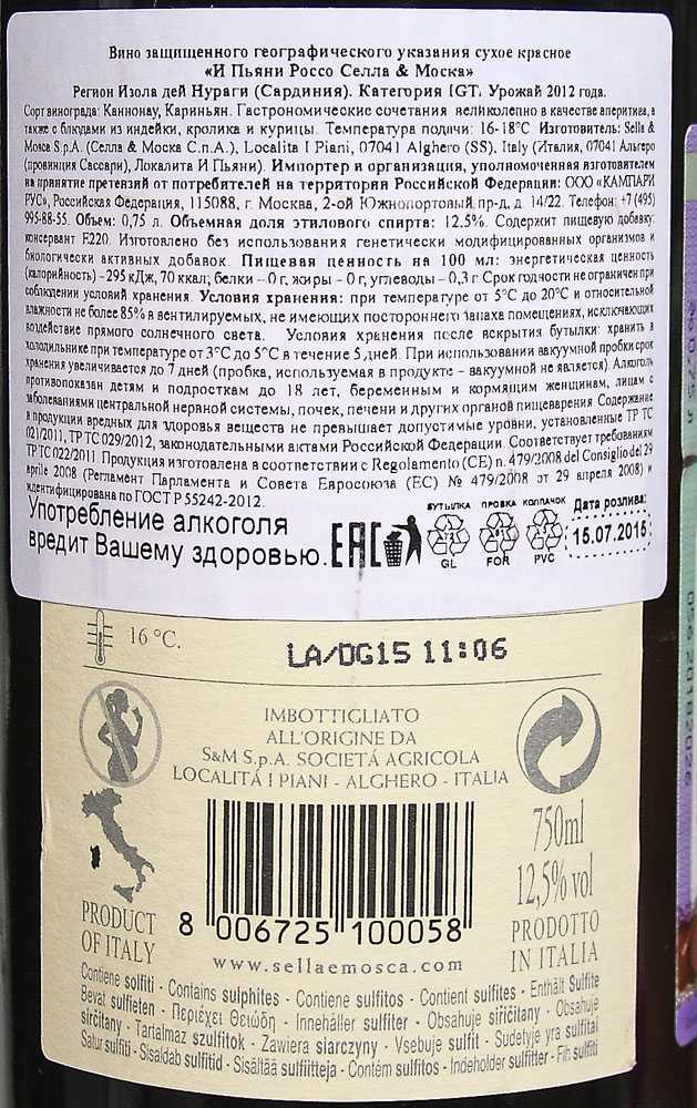 Что значит вино защищенного географического наименования?