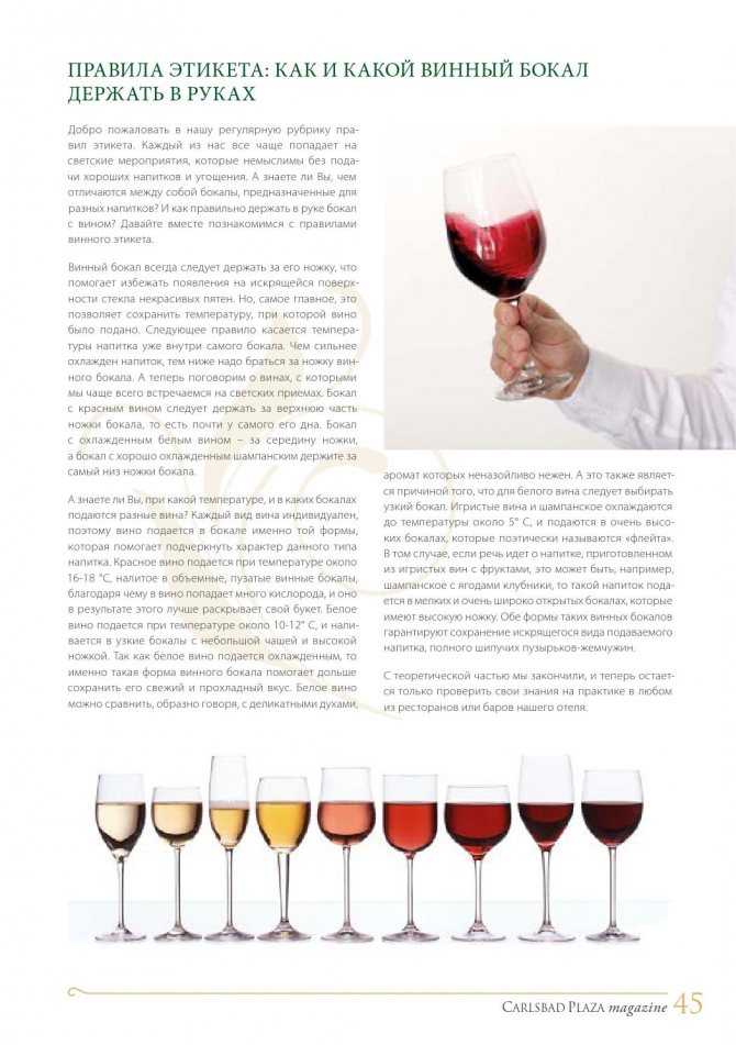 Как правильно держать винный фужер: с красным и белым вином, девушке и мужчине, правила этикета и исключения из них