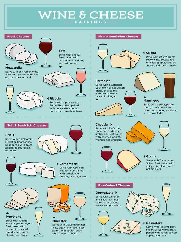 Как правильно сочетать сыр и вино