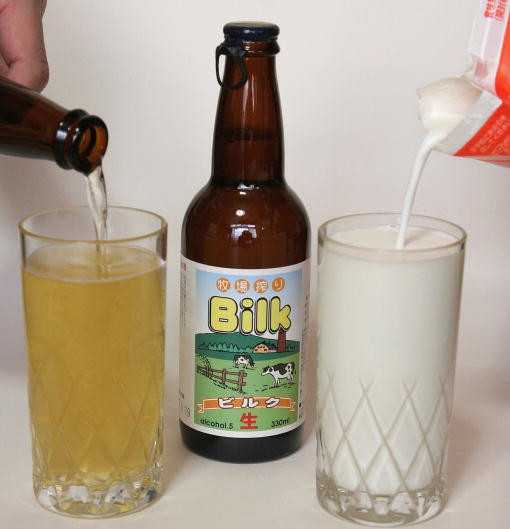 Молочное пиво bilk — алкогольный напиток на молоке