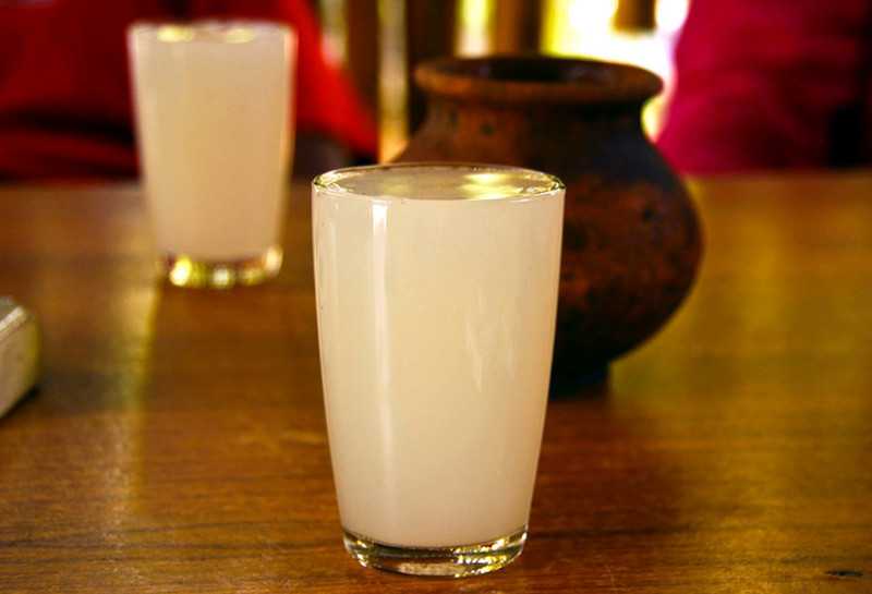 Спиртной напиток из сока пальм, 4 буквы, 4 буква «к», сканворд