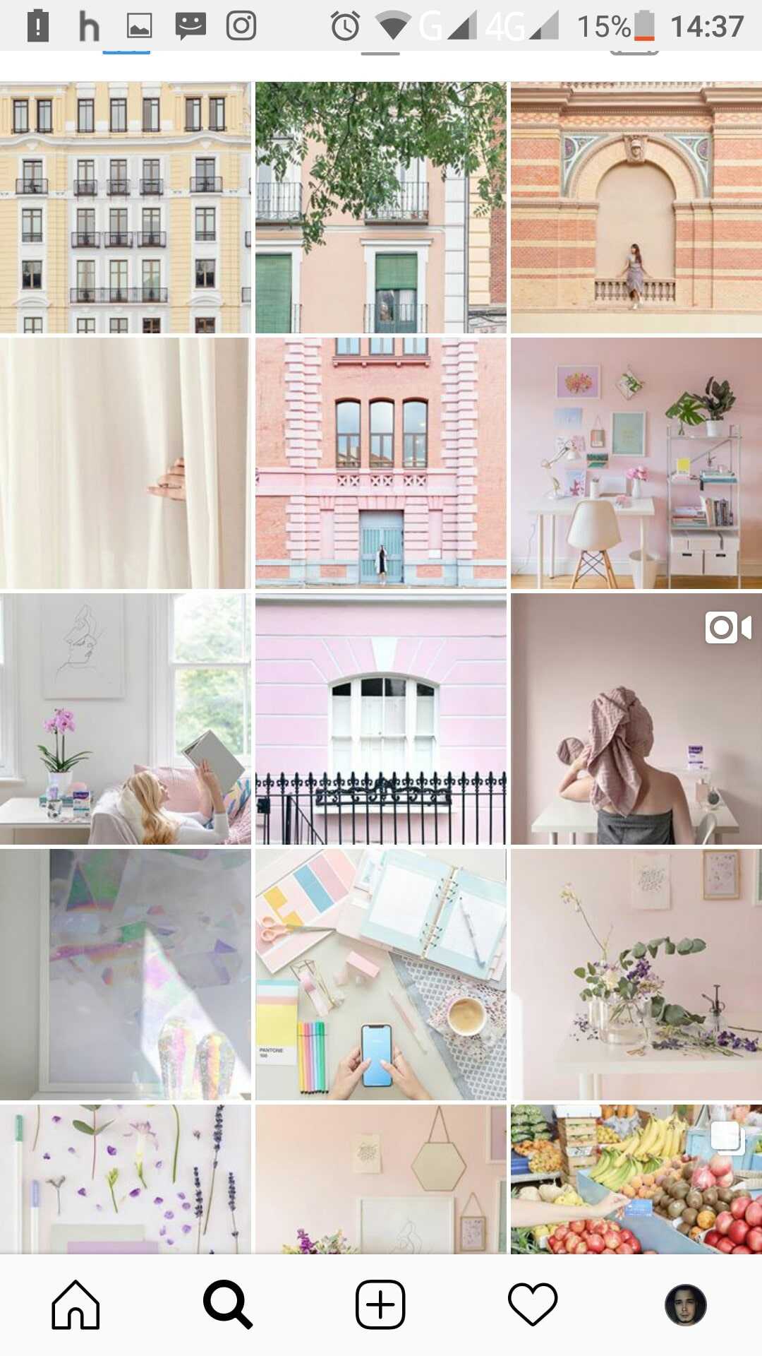 30 видов контента в instagram на каждый день